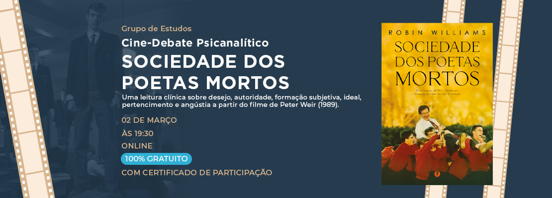 Banner Sociedade dos Poetas Mortos
