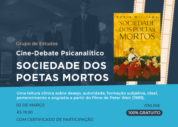 Banner Sociedade dos Poetas Mortos
