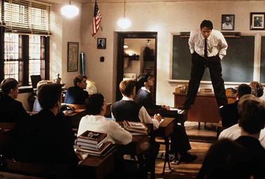 Cena de Sociedade dos Poetas Mortos