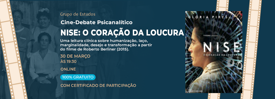 Banner NISE: O Coração da Loucura