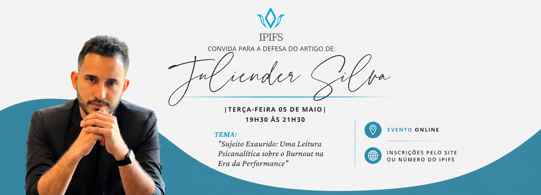 Banner Defesa do Artigo de: Juliender Silva