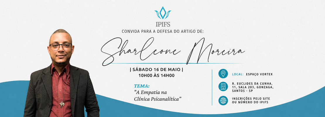 Banner Defesa do Artigo de: Sharleone Moreira