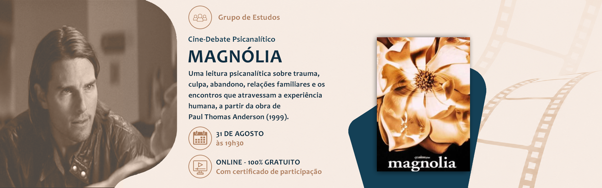 Banner Cine-Debate - Magnólia