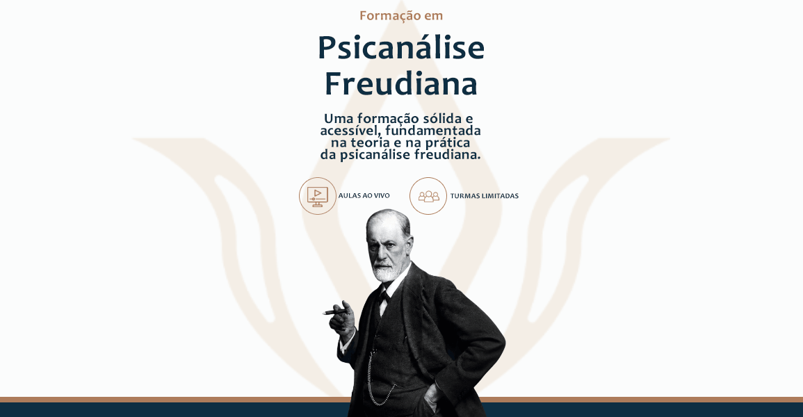 Banner Últimas Vagas - Formação em Psicanáise Freudiana