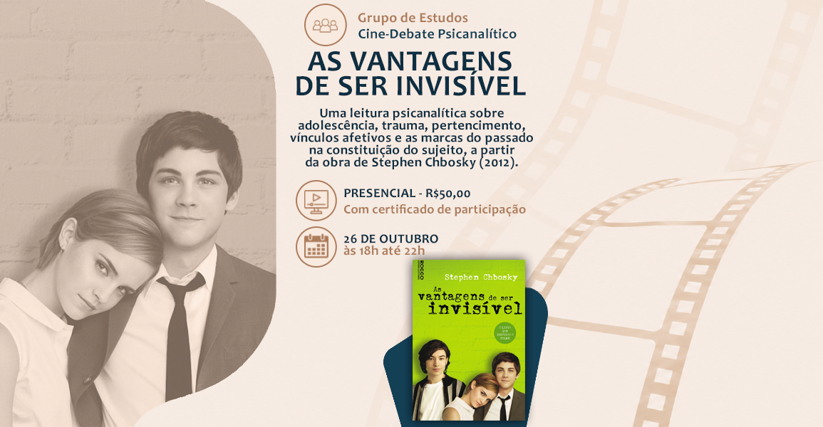 Banner As Vantagens de ser invisível
